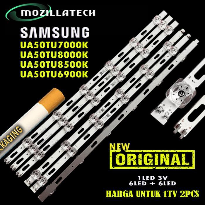 Samsung Backlight LED untuk Model 50TU7000 50TU8000 50TU8500 50TU6900 UA50TU7000 50 - 100% Baru Kual