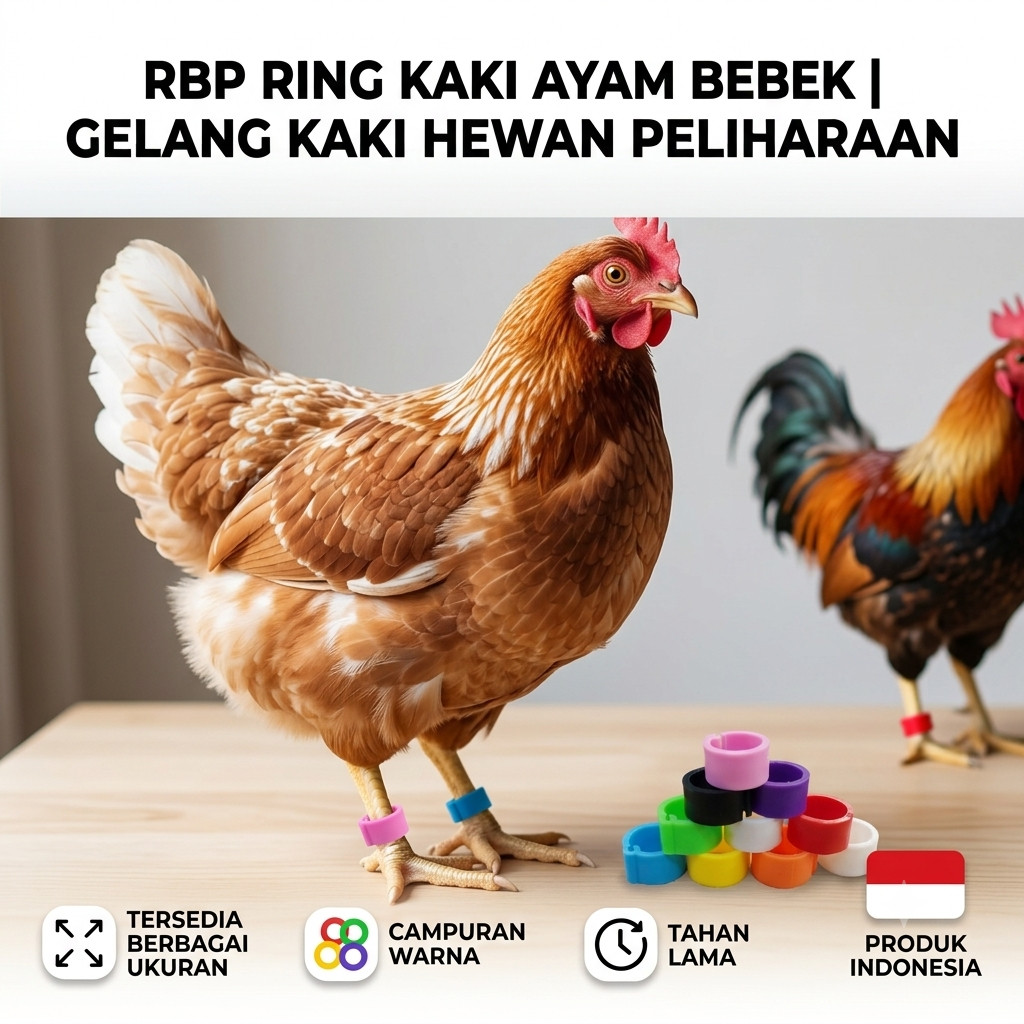 RBP Ring Kaki Ayam Bebek Gelang Kaki Ayam Bebek