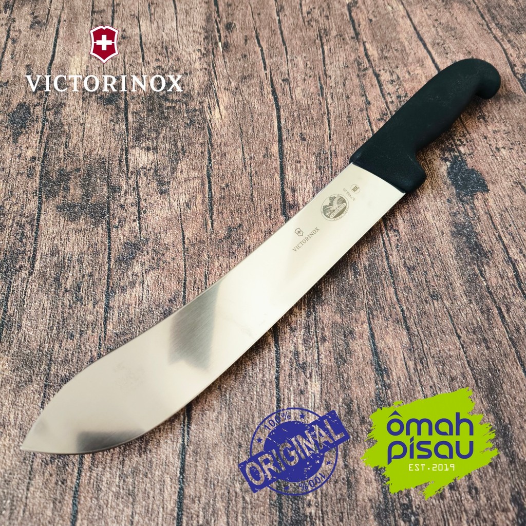 Pisau Sembelih Butcher knife victorinox 25 Cm Bullnose original 5.7403.25