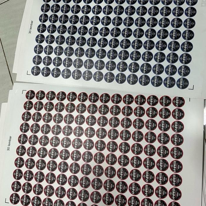 Promo STICKER BIRU GARILO HYPER Terlaris