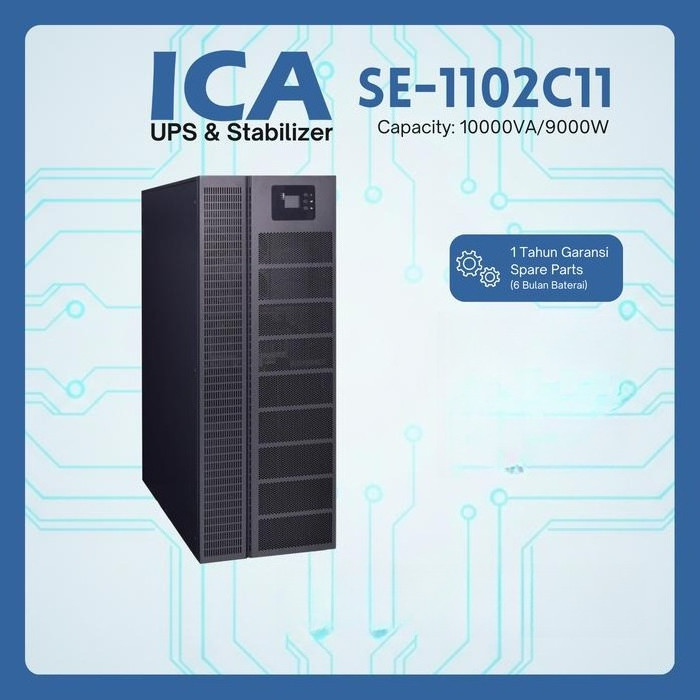 UPS ICA SE 1102C11 SE1102C11 10000VA - 9000WATT | Stream Line Type - On Line Sinewave