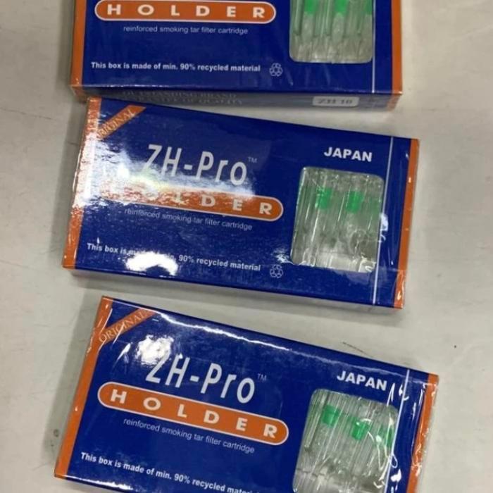 1 Box (36 Pack) ZH-10 ZH-Pro Holder Filter Rokok Original