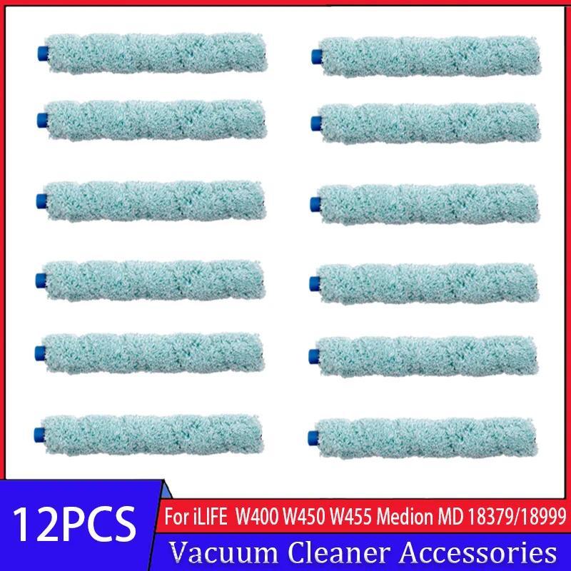 Soft Main Roller Brush for ILIFE Shinebot W400 W450 W455 Floor Washing Robot for Meon MD 18379/18999