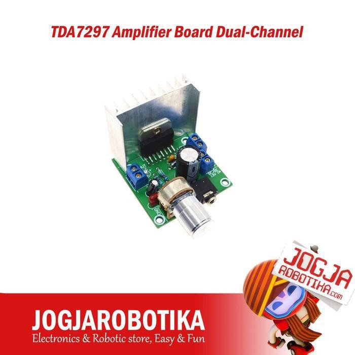 Kit Modul Power Amplifier TDA7297 TDA 7297 2x15W Dual Channel Stereo 12V