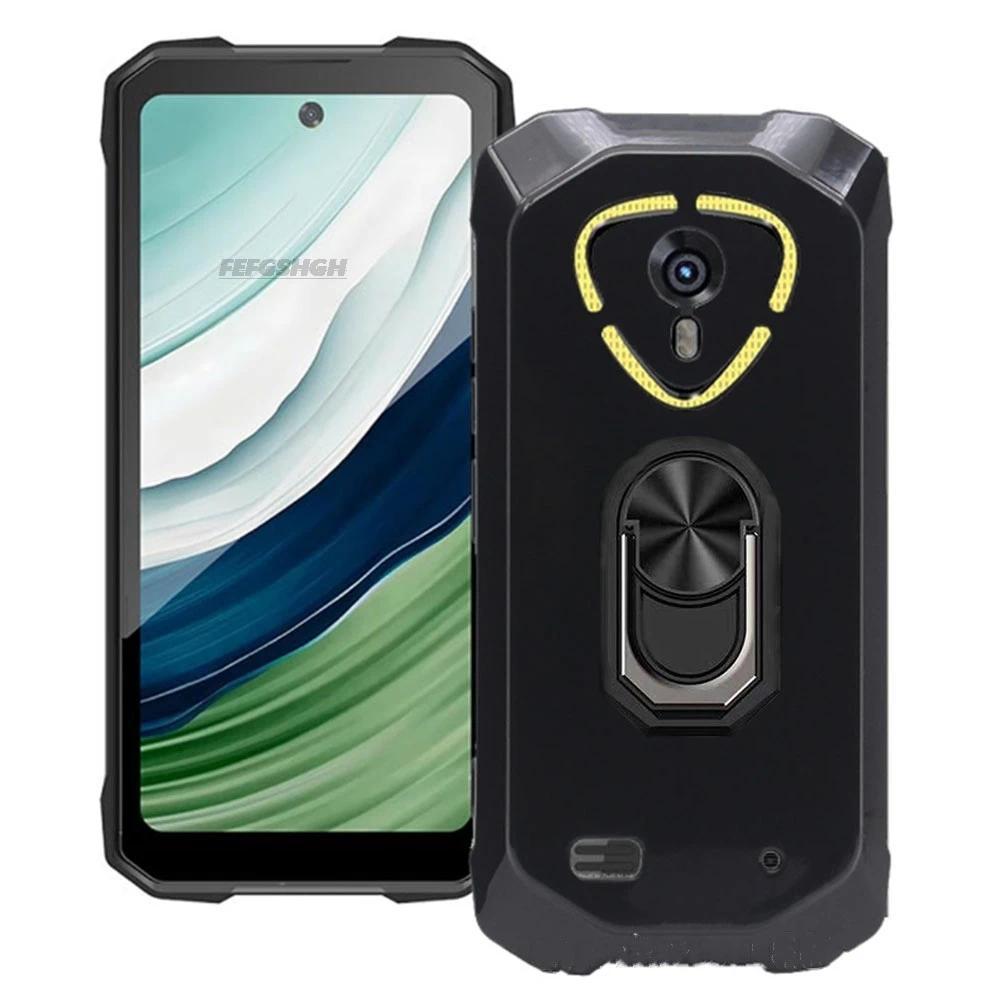 For Cubot KingKong Mini 4 4.7" Back Finger Ring Soft TPU Silicone Case On Cubot KingKongMini4 Mini4 