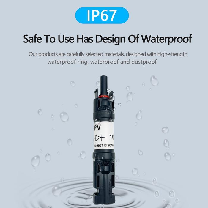MC4 Solar Diode Dioda Connector untuk PLTS - 10A