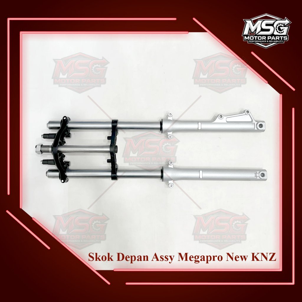 Skok / Shockbreaker Depan Assy Segitiga Komplit Honda Megapro New / Megapro New 2007