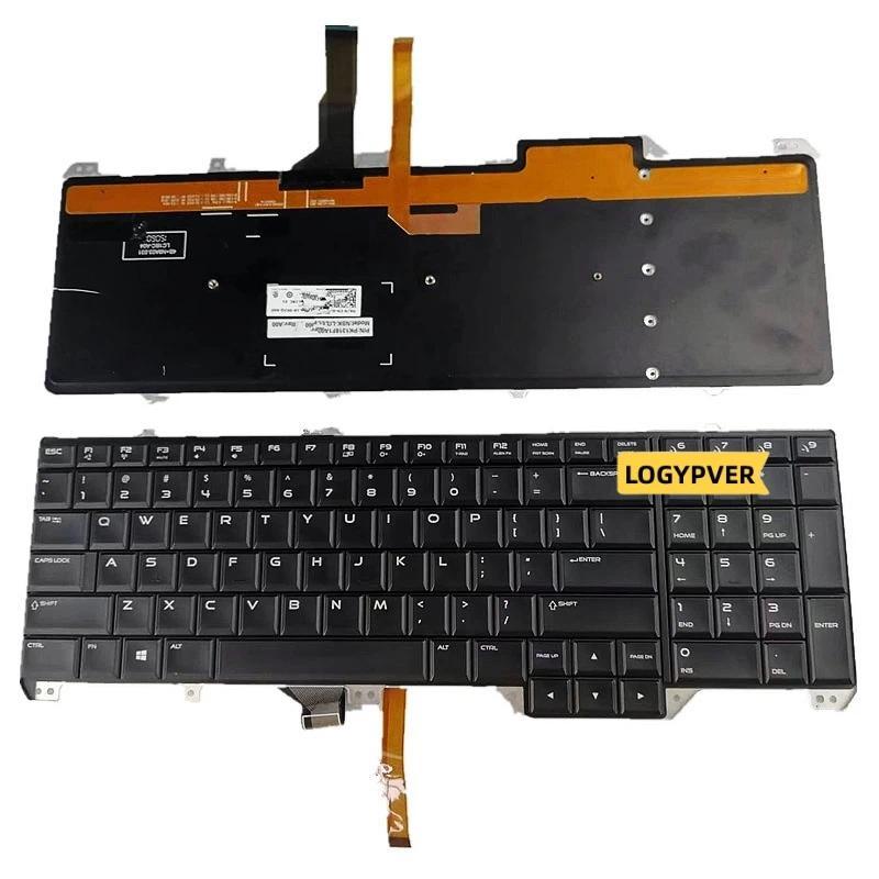 US Keyboard For DELL Alienware 17 R2 17 R3 Laptop With Backlit English