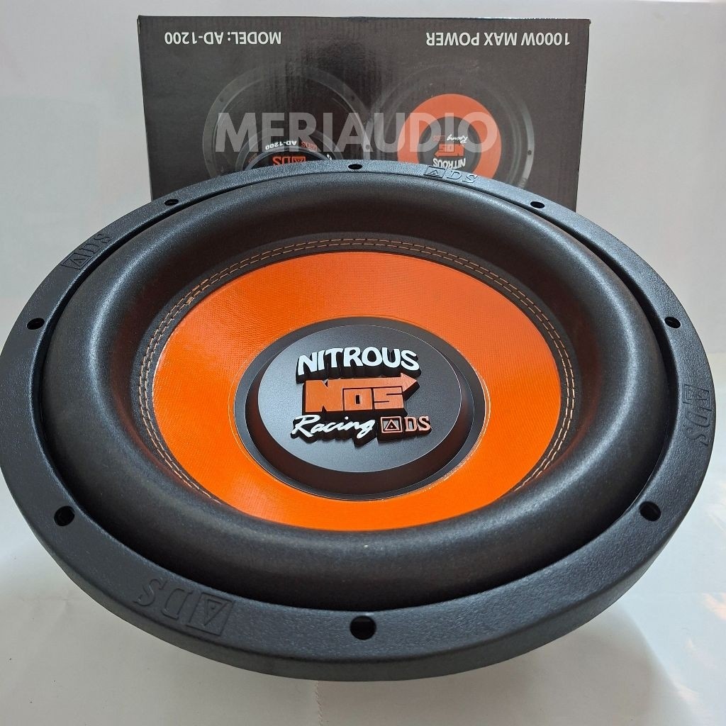 Subwoofer 12 Inch AD 1200 ADS NITROUS Nos Racing Double Coil ADS NITROUS NOS RACING