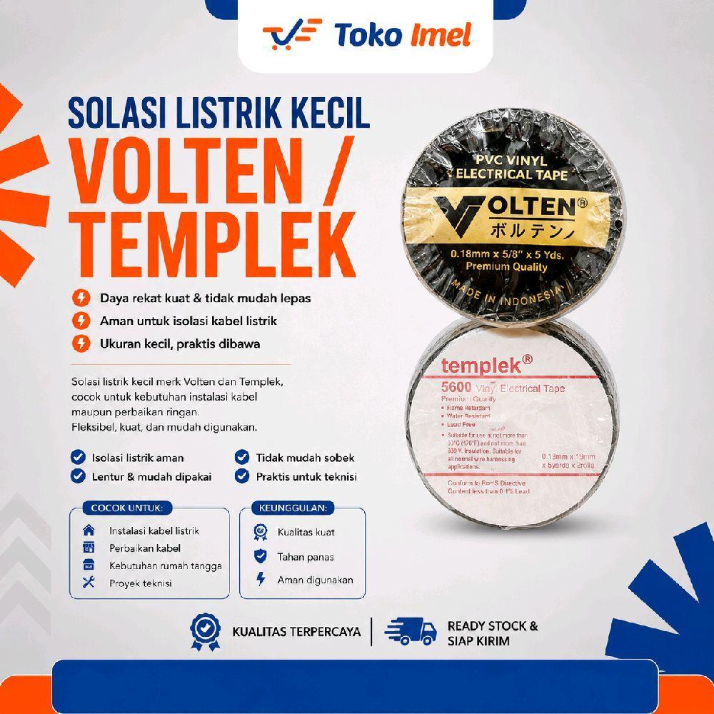 Solasi Listrik Kecil Volten/Templek