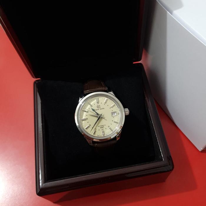 anitajayaabadi Jam tangan Automatic Grand Seiko GS GMT Elegance Collection Leather