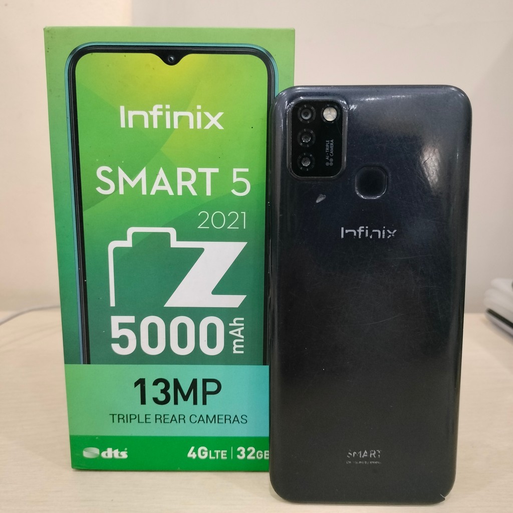 Handphone Infinix Smart 5 2021 Ram 2/32GB (Cek Deskripsi Minus 1816) 558526