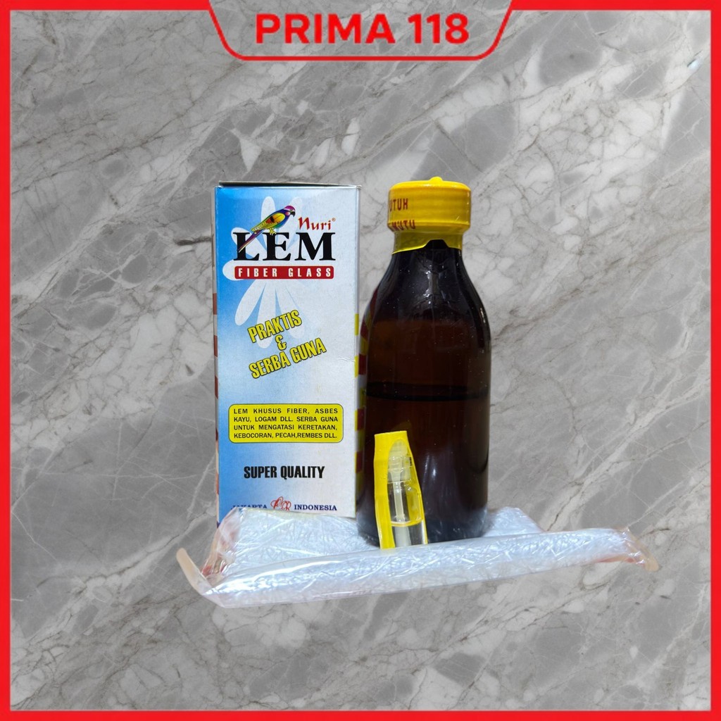 NURI Lem Fiber Glass Lem Tangki Toren Bak Mandi Bocor Plastik