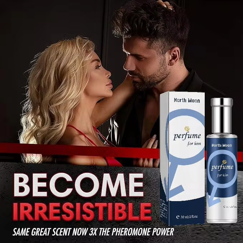 Parfum Feromon Pria, Aroma Tahan Lama, Alami dan Segar, Elegan dan Menawan, Cocok untuk Kencan, Memi