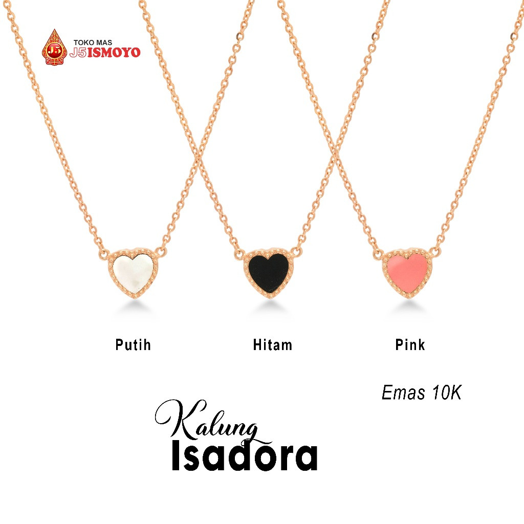 Kalung Emas 10 Karat Isadora (TM) J5 Ismoyo