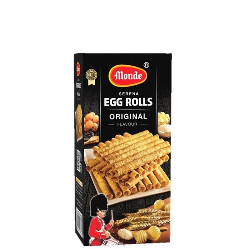 Monde Serena Biskuit Egg Roll Original 168 gr