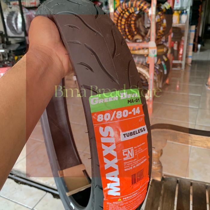 RD Maxxis greendevil MA-G1 tubeless ring14  1ban - 80/80-14