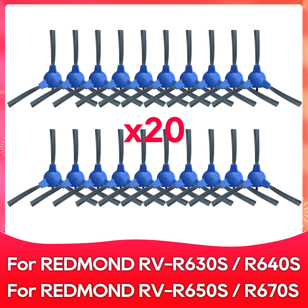 Fit For REDMOND RV-R630S / R640S / R650S / R670S Spin Side Brush Robot Vacuum Cleaner Accessories Sp