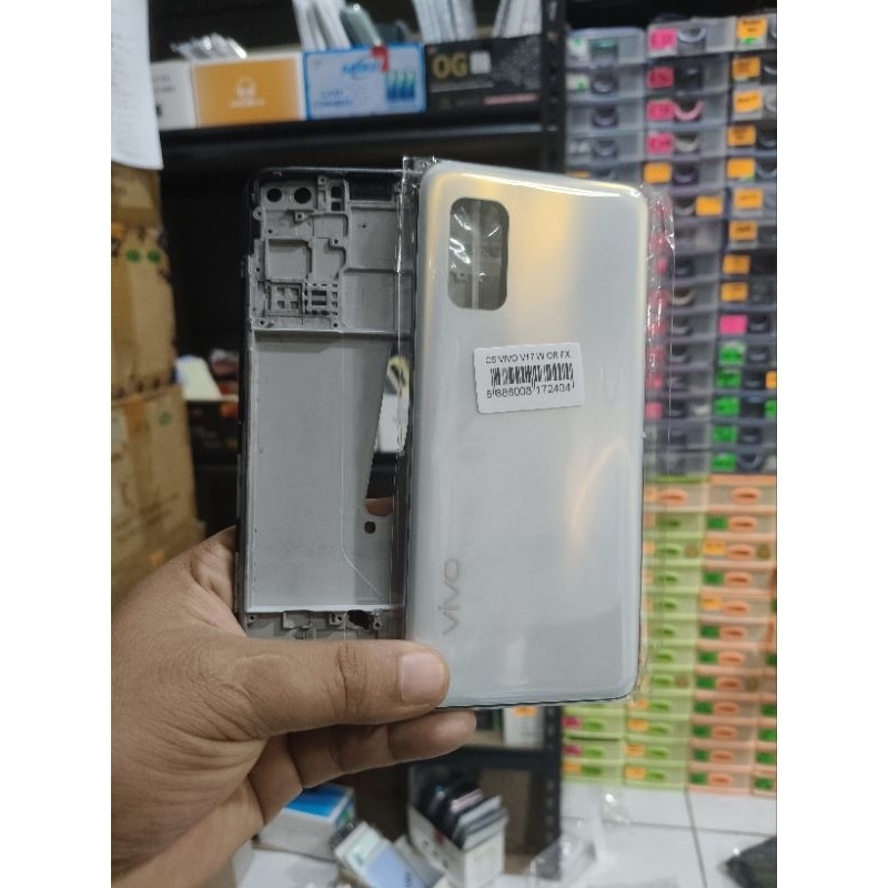 KESING HOUSING CASING FULLSET VIVO V17 / VIVO V19 FRAME + BEZEL + BACKDOOR