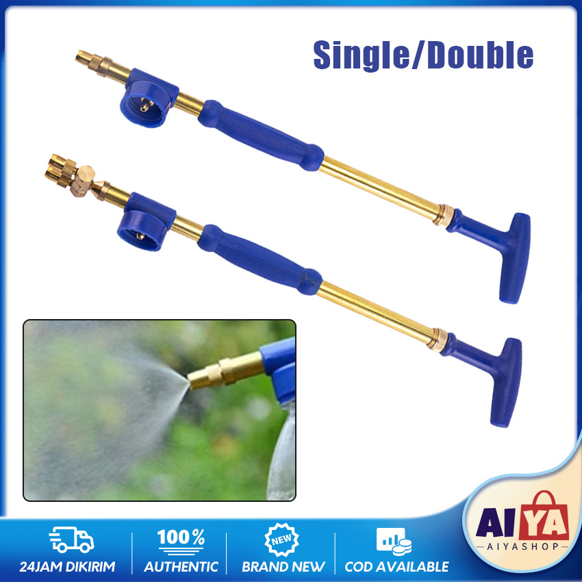 Stick Kepala Sprayer Botol Semprotan Air Pompa Manual 1/2 Nozle Kepala Kuningan Sprayer Alat Semprot