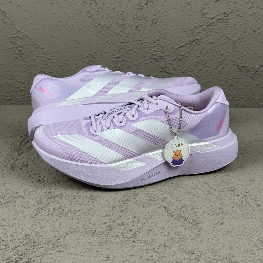 Adidas Adizero Evo SL Powder Plum Zero Metalic Shock Pink Womens (100% Original) [JS4447]