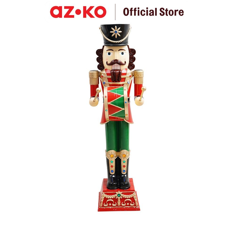 AZKO Noelle Miniatur Dekorasi Natal Christmas Nutcracker - Mix Hiasan Natal Pernak Pernik Natal Orna