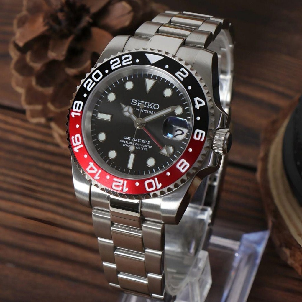 Seiko Submariner Coke NH34 GMT Automatic LIMITED