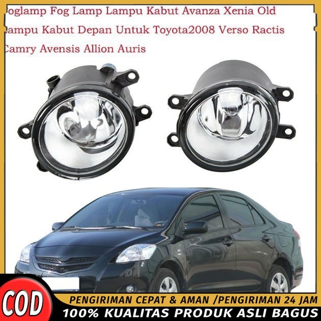 Foglamp Lampu Kabut Mobil Universal Avanza Xenia VVTi 2004-2011 / Lampu Kabut Depan Mobil / Foglamp 