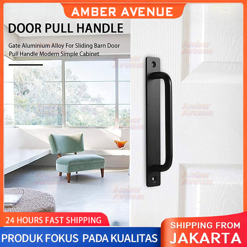Handle Pintu Sliding Rumah Tarikan Geser Laci Minimalis Bahan Aluminium