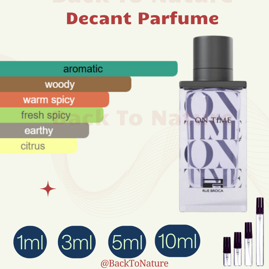 Decant - Rue Broca On time