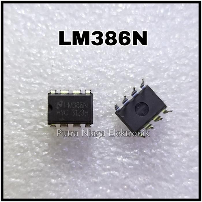 ic LM386 Dip 8 Pin LM386N LM386N-1 Power Audio Amplifier - LM386L UTC