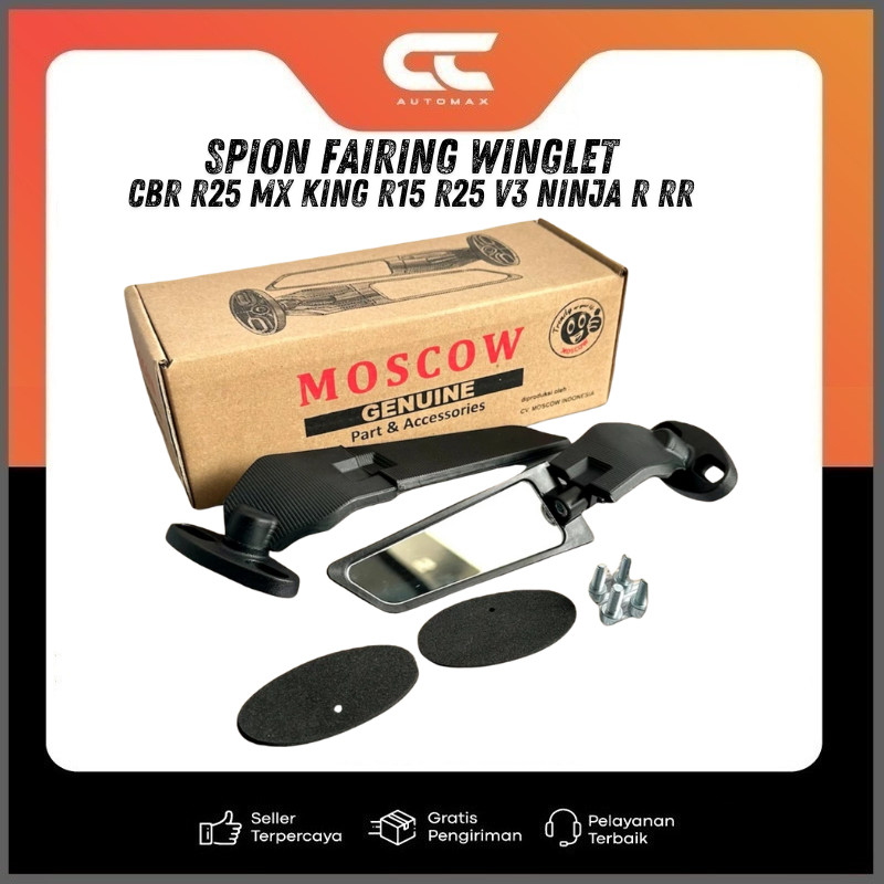 SPION FAIRING WINGLET CBR NINJA R15 R25 GSX V3 V6 R6 YZF R1 R3 MOTOR SPORT