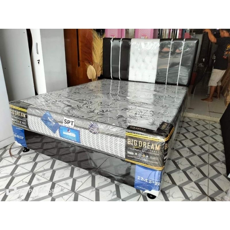 DIPAN SET springbed BIGDREAM by bigland pilowtop