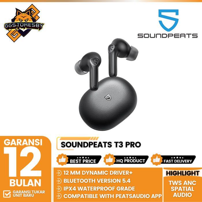 SOUNDPEATS T3 PRO / T3PRO TRUE WIRELESS TWS ANC SPATIAL AUDIO