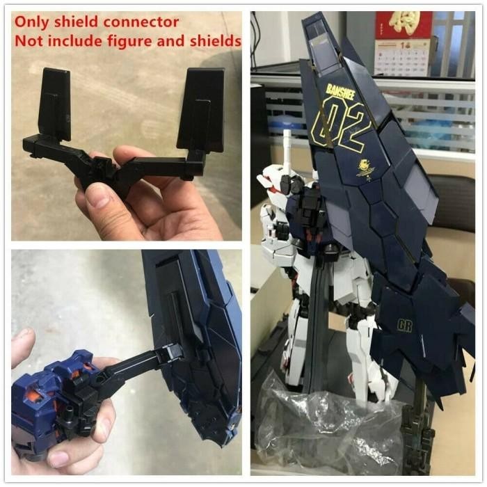 Backpack Add On Connector Shield Tail Unicorn PG Gundam 1/60 Custom