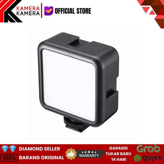 Lenoconter Ulanzi Video Kit Combo 4 Paket Vlog buat Vlogging Mic LED Rig Cage - Hitam