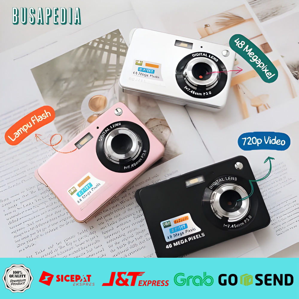 Digicam NIJI i20 Digital Camera Kamera Pocket 48MP