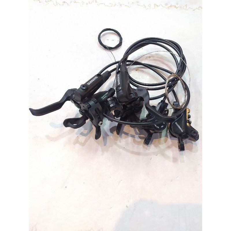 Brake Shifter Combo Shimano Deore M447 M610 Original Malaysia Japan