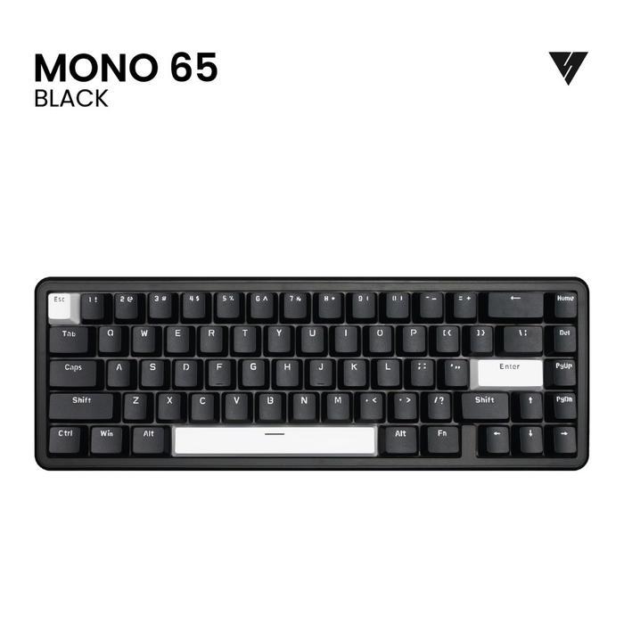 Lenoconter Vortexseries Vortex Mono Series Wired Gasket Mount Mechanical Keyboard 65% / 75% / 87% / 