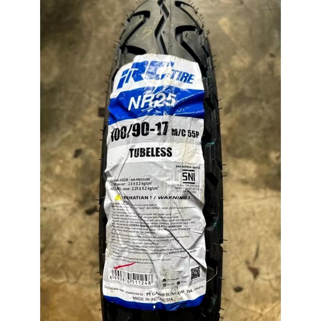 Ban motor copotan 100/90 Ring 17, ban Ring 17, ban motor bebek, ban Verza, ban Mega Pro, ban bekas