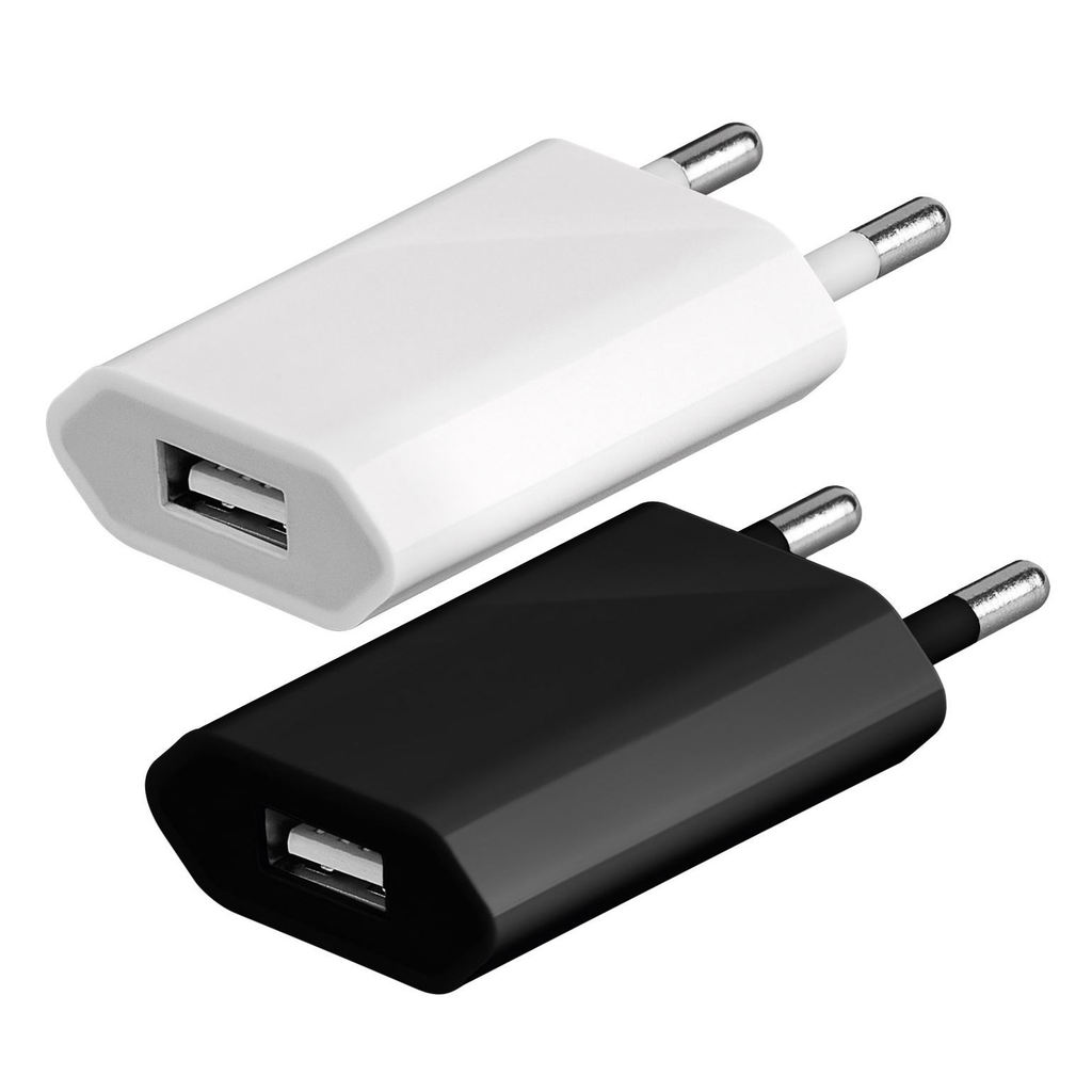 20pcs White 5V 1A 5W Eu Wall Charger Portable Power Adapters AC Home Travel Usb Charger For Iphone S