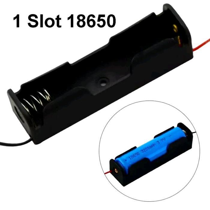 Baterai Holder Case Kedudukan Baterai 18650 Baterai 3.7volt - Holder Baterai 18650
