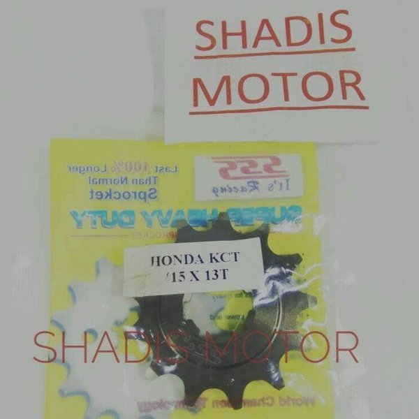 Ger SSS Motor Honda KCT GL Mega Pro Depan Ukuran 415 - 13T Gear Motor...