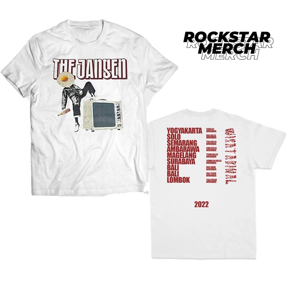 T-shirt Band The Jansen Banal Wisata Tour 2022