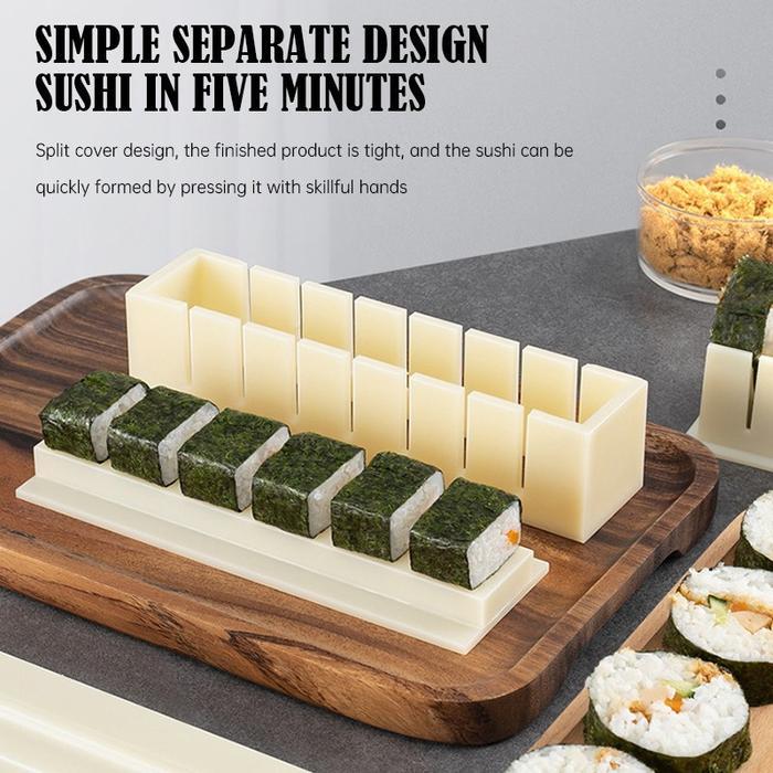 Alas gulung sushi/set sushi/alat gulung sushi/alas sushi bambu/cetakan cetakan Kitchenware Tatakan -