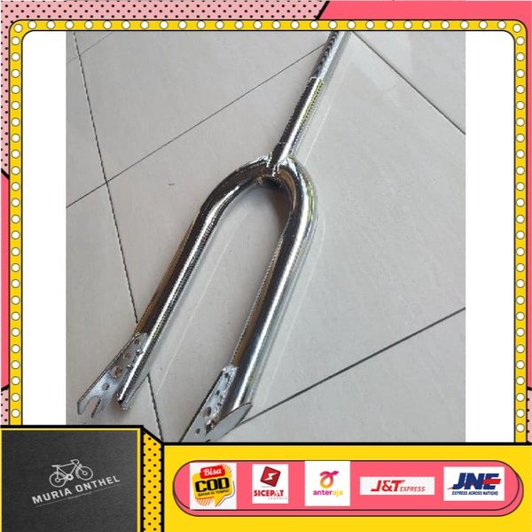 Fork Garpu Sepeda BMX 20 Inch – Fork Depan Besi Tebal Kuat Tahan Benturan Untuk Sepeda BMX Anak Dewa
