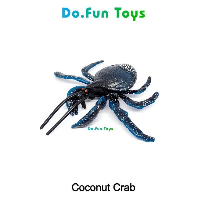 Coconut Crab Animal Figure / Miniatur Mainan Kepiting Kelapa