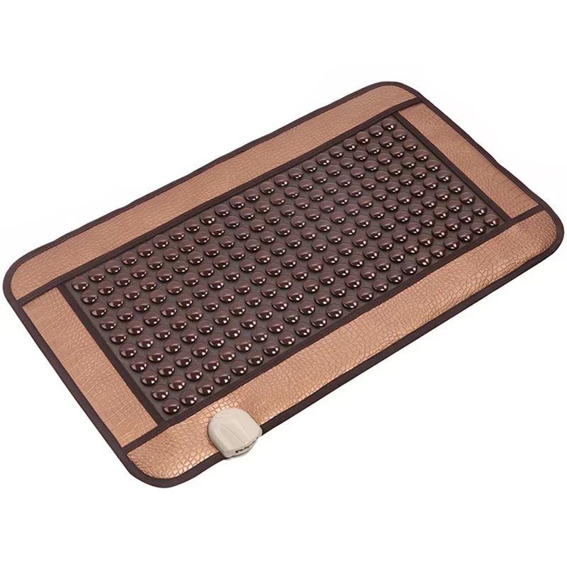 Tourmaline Massage Mat Jade Mattress Electric Heating Therapy Pad Cushion Nuga Best
