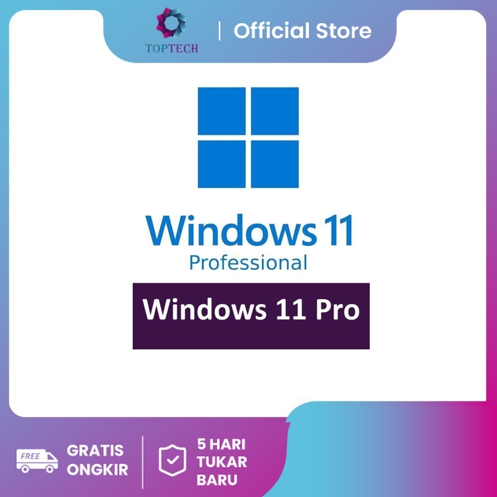 Windows 11 Pro Original License Lisensi Permanen