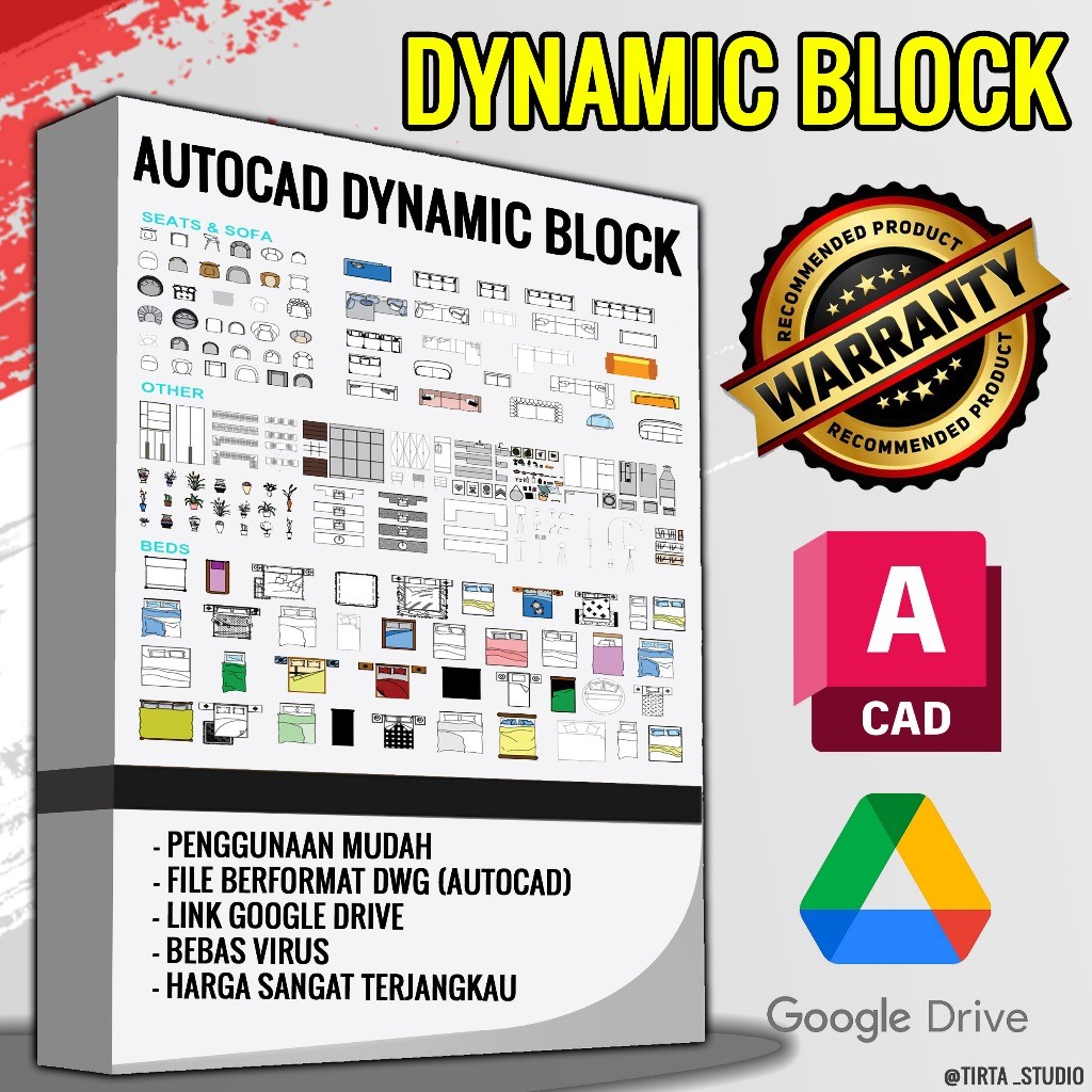 Autocad Dynamic Block Premium